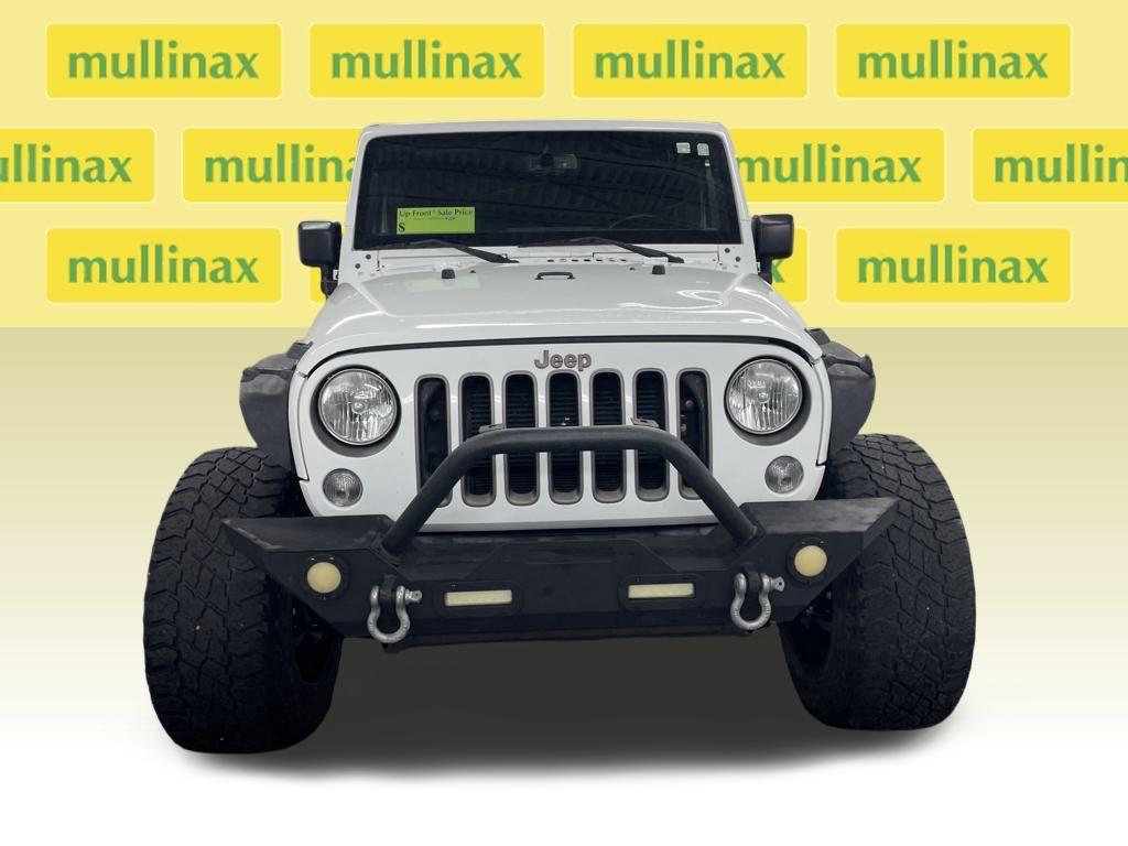 used 2017 Jeep Wrangler Unlimited car, priced at $15,500