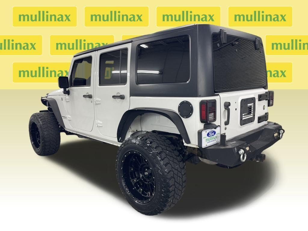used 2017 Jeep Wrangler Unlimited car, priced at $15,500