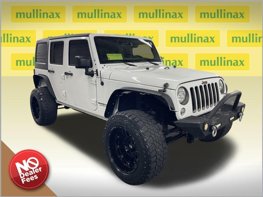 used 2017 Jeep Wrangler Unlimited car, priced at $15,500