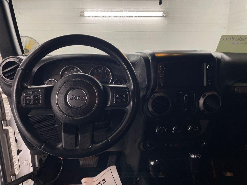 used 2017 Jeep Wrangler Unlimited car, priced at $15,500