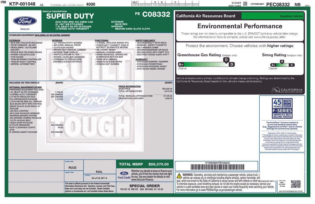 used 2023 Ford F-250 car, priced at $45,990