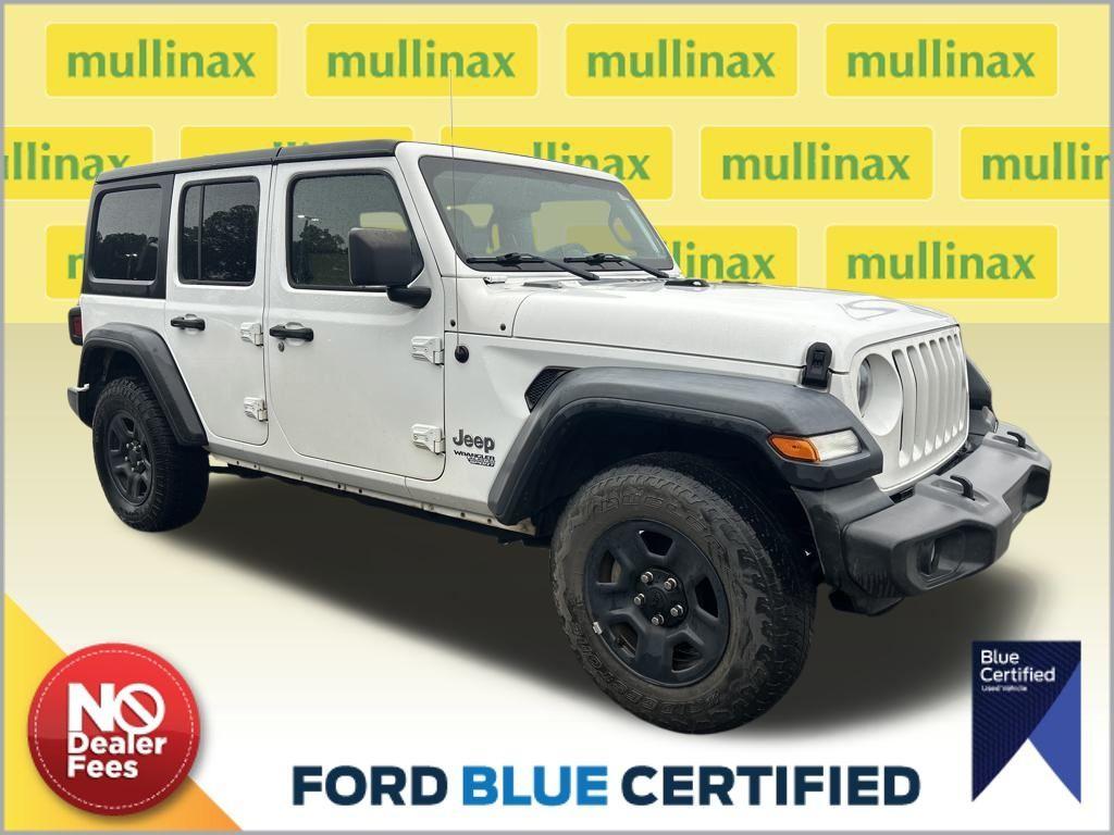 used 2018 Jeep Wrangler Unlimited car, priced at $19,350