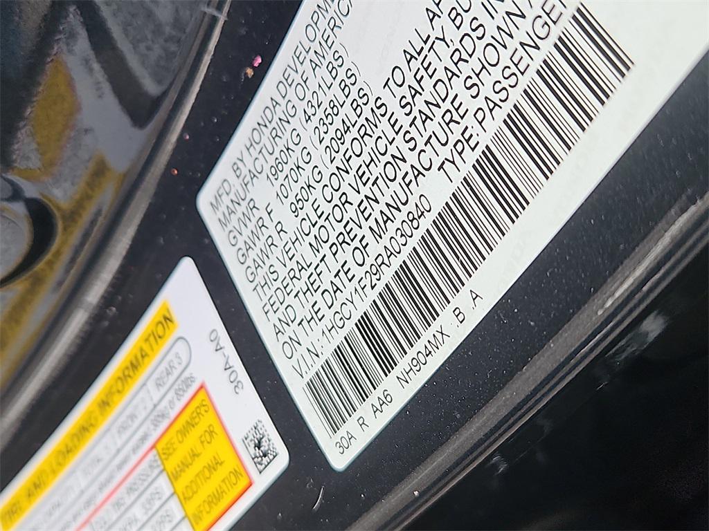 used 2024 Honda Accord car, priced at $22,587