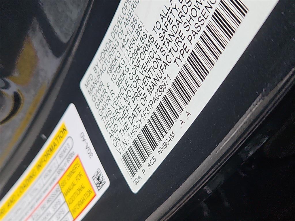 used 2023 Honda Accord car, priced at $23,887