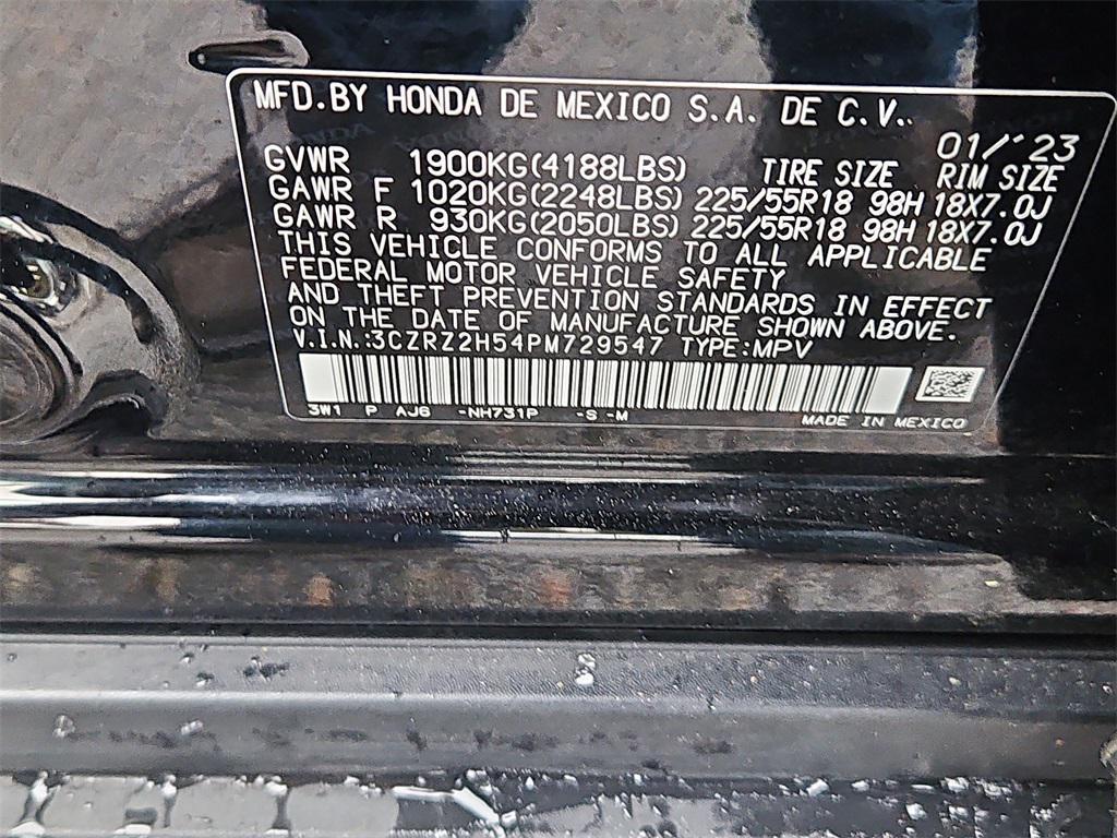 used 2023 Honda HR-V car, priced at $23,787