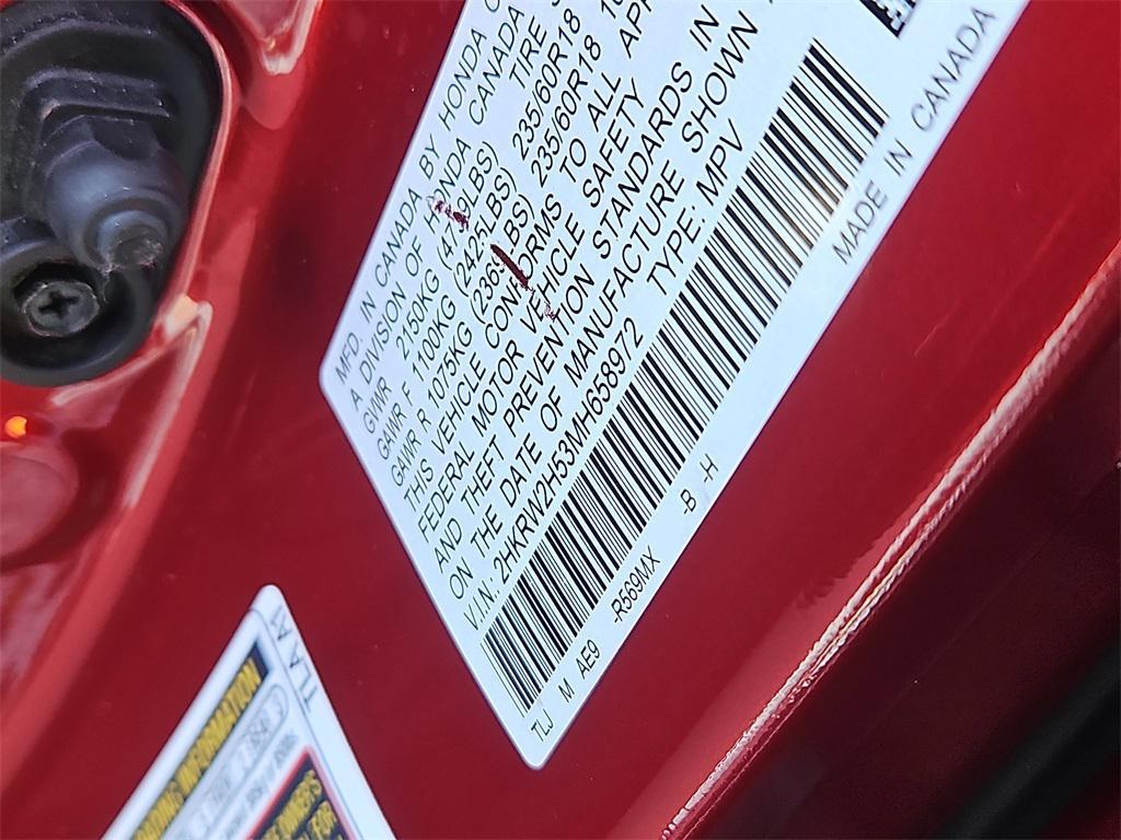 used 2021 Honda CR-V car, priced at $24,097