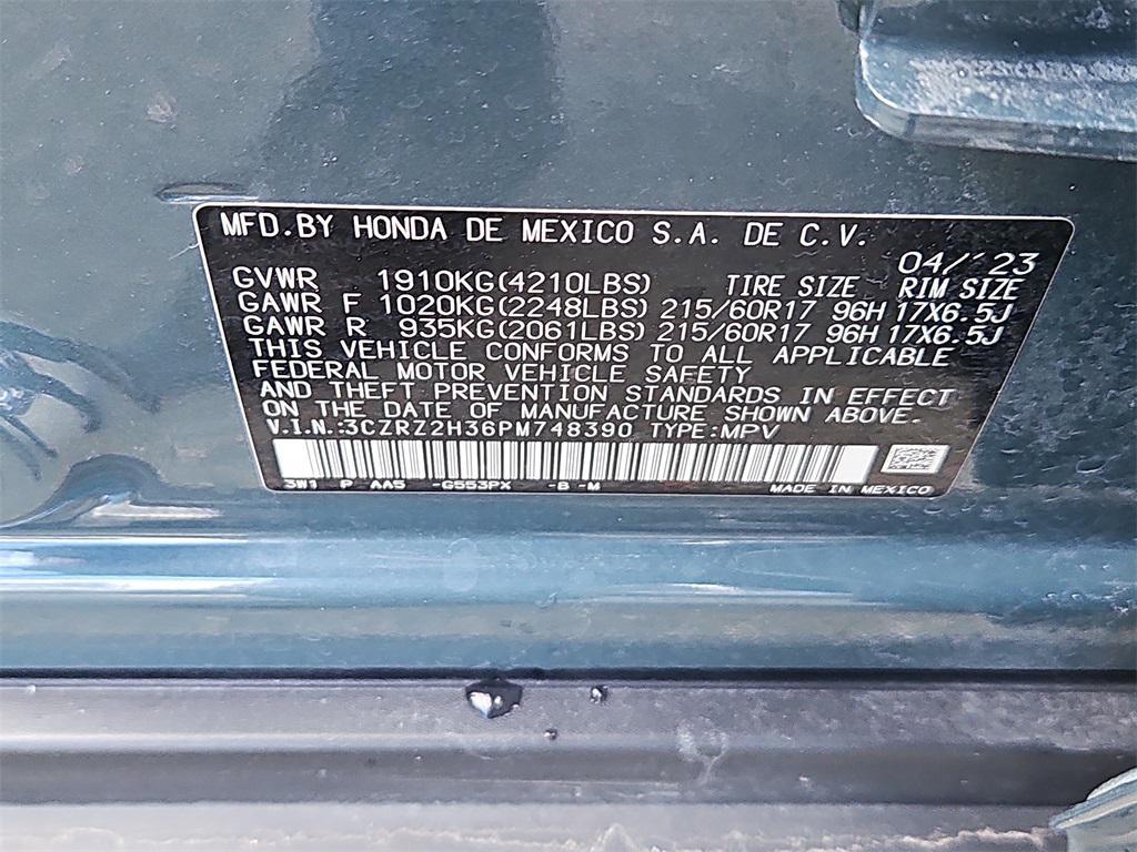 used 2023 Honda HR-V car, priced at $23,587