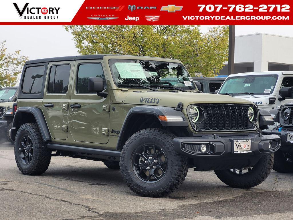 new 2025 Jeep Wrangler car, priced at $43,465