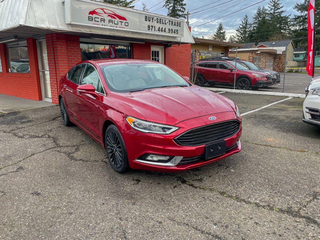 used 2018 Ford Fusion car, priced at $13,991