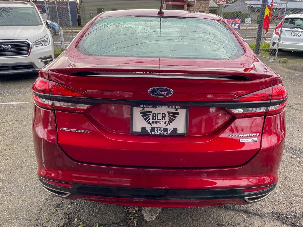 used 2018 Ford Fusion car, priced at $13,991