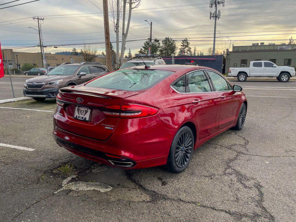 used 2018 Ford Fusion car, priced at $13,991
