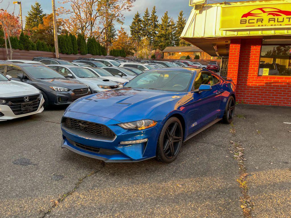 used 2018 Ford Mustang car, priced at $18,499