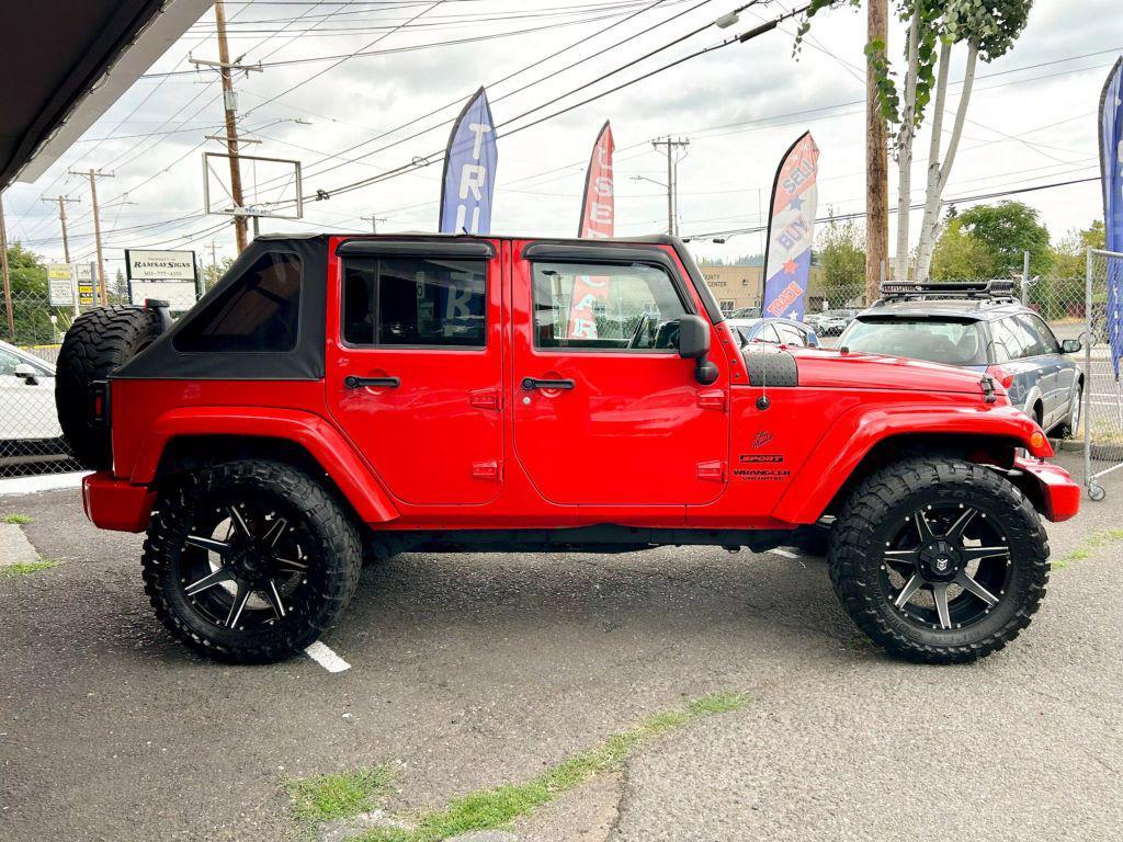 used 2015 Jeep Wrangler Unlimited car, priced at $21,000