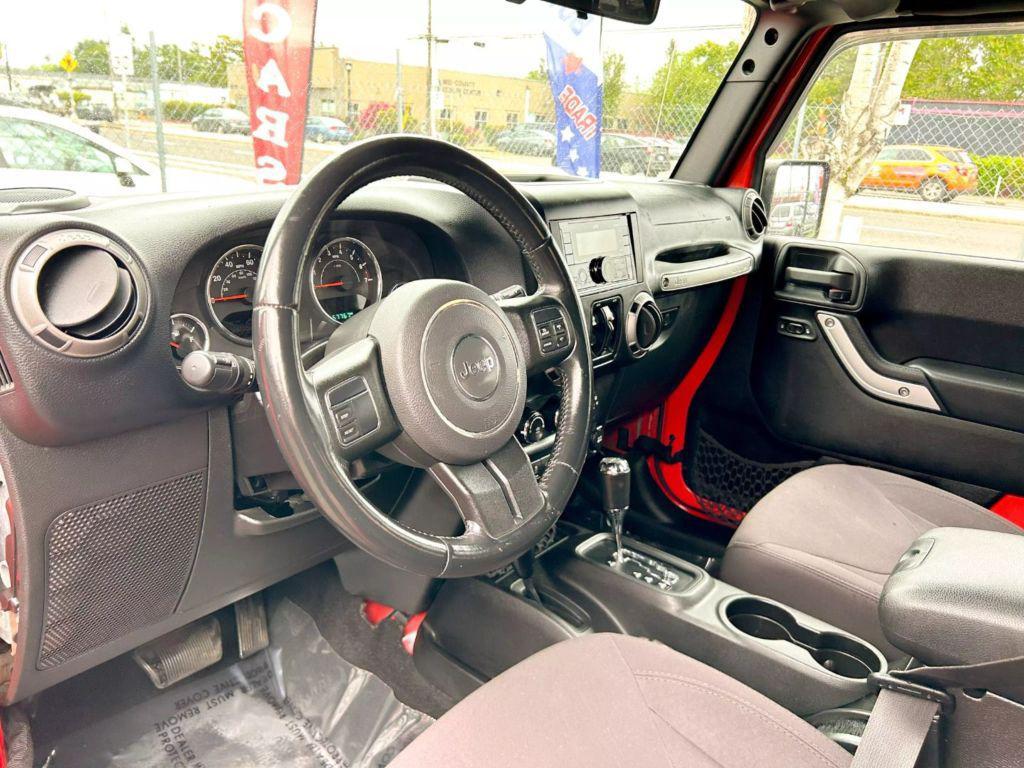 used 2015 Jeep Wrangler Unlimited car, priced at $21,000