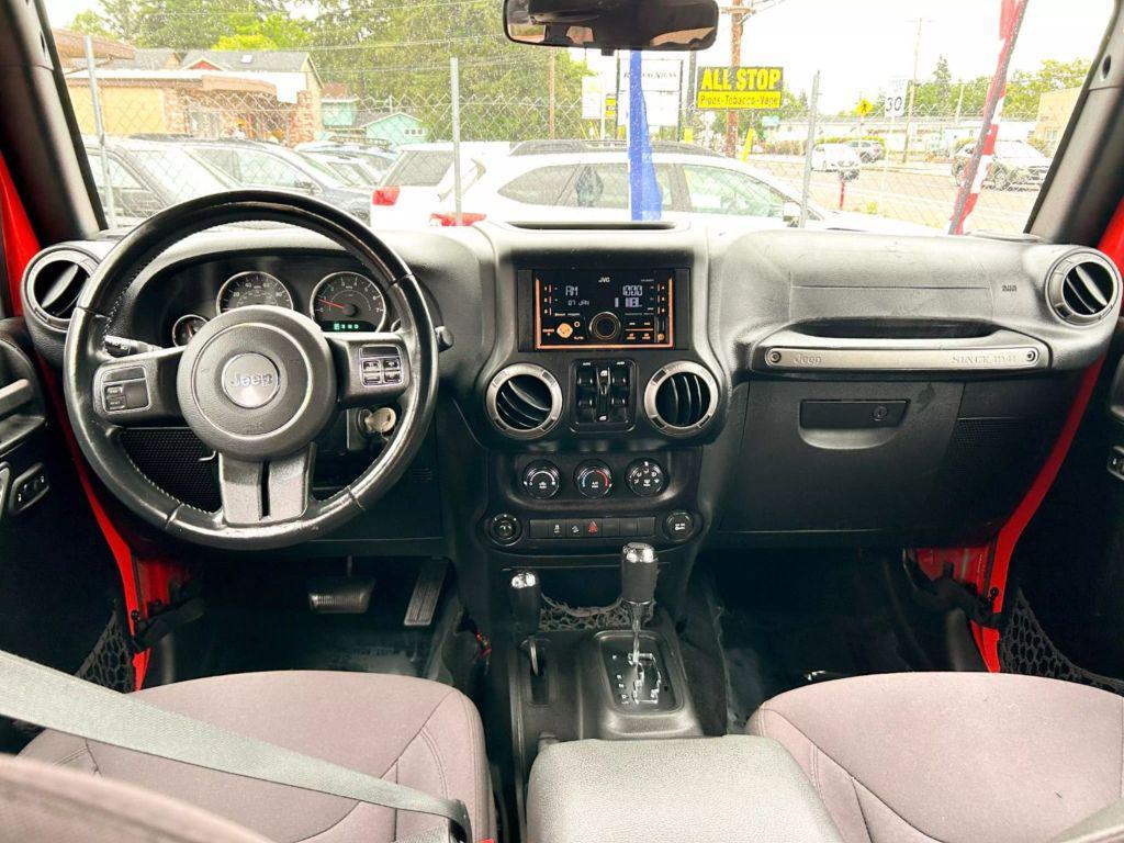 used 2015 Jeep Wrangler Unlimited car, priced at $21,000