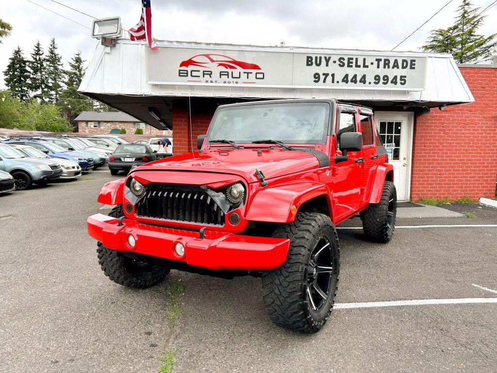 used 2015 Jeep Wrangler Unlimited car, priced at $21,000