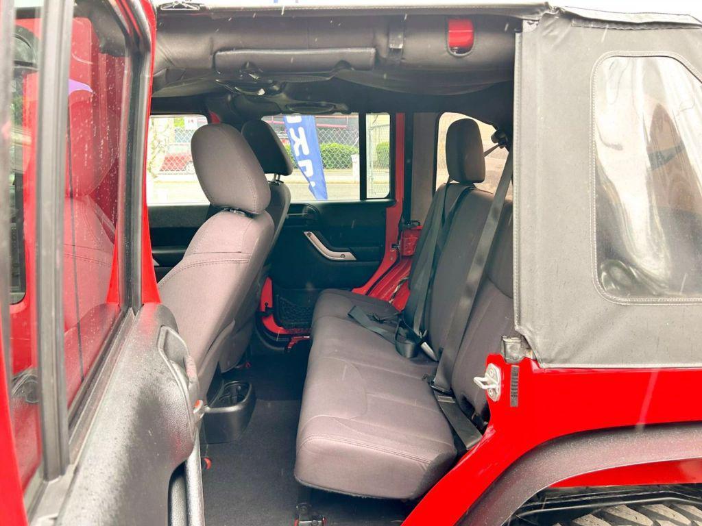 used 2015 Jeep Wrangler Unlimited car, priced at $21,000