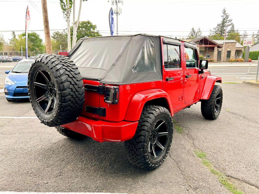 used 2015 Jeep Wrangler Unlimited car, priced at $21,000