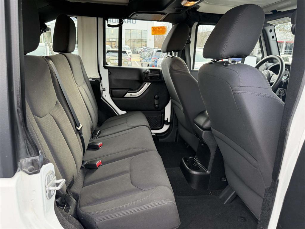 used 2015 Jeep Wrangler Unlimited car, priced at $16,500