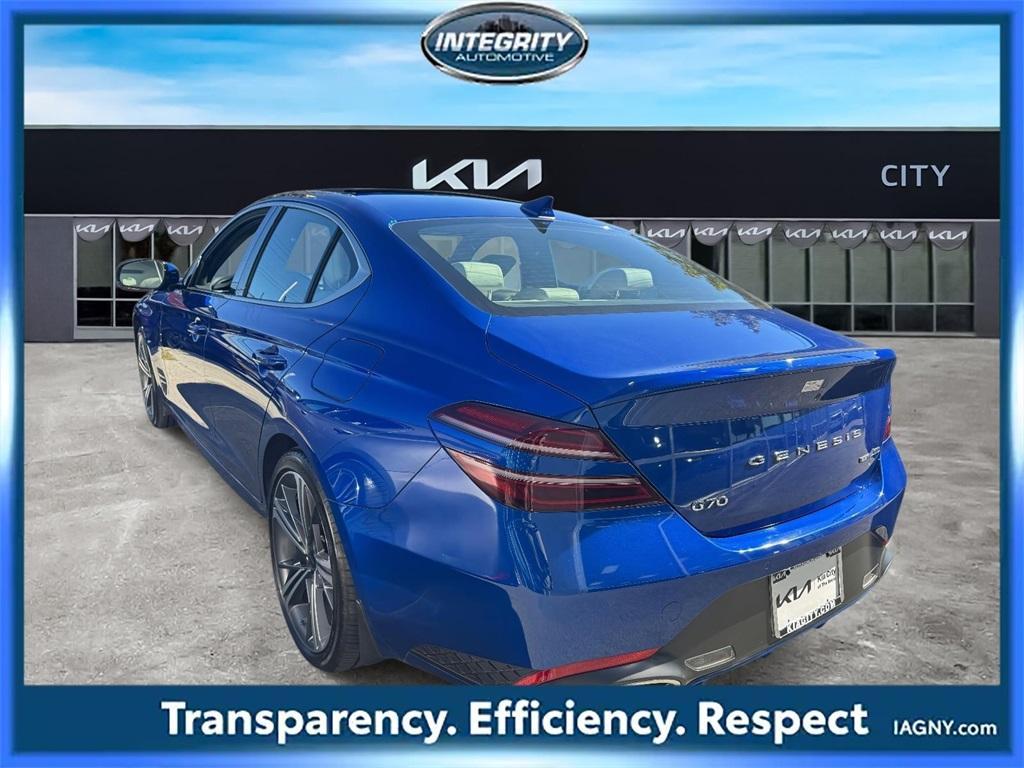 used 2025 Genesis G70 car, priced at $42,446