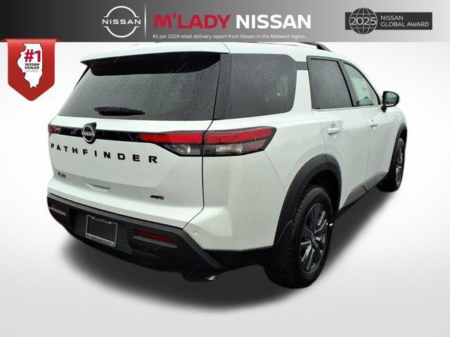 new 2025 Nissan Pathfinder car, priced at $34,611