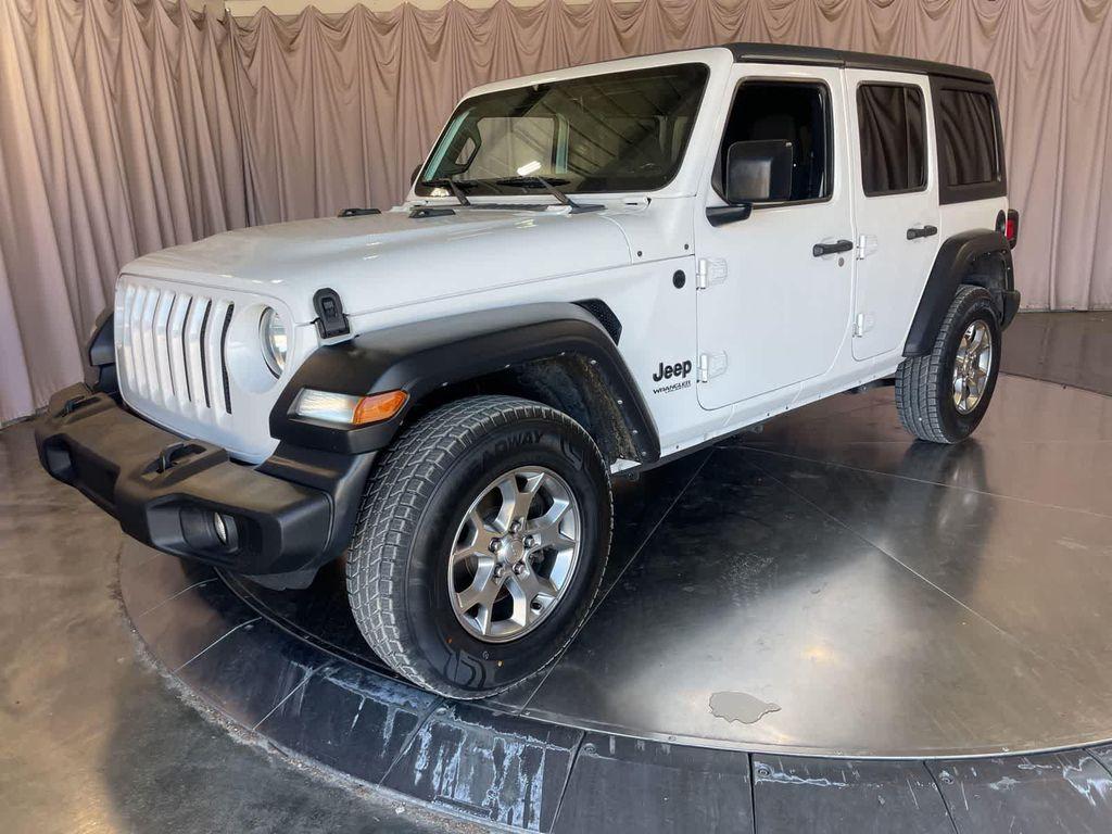used 2021 Jeep Wrangler Unlimited car, priced at $23,084