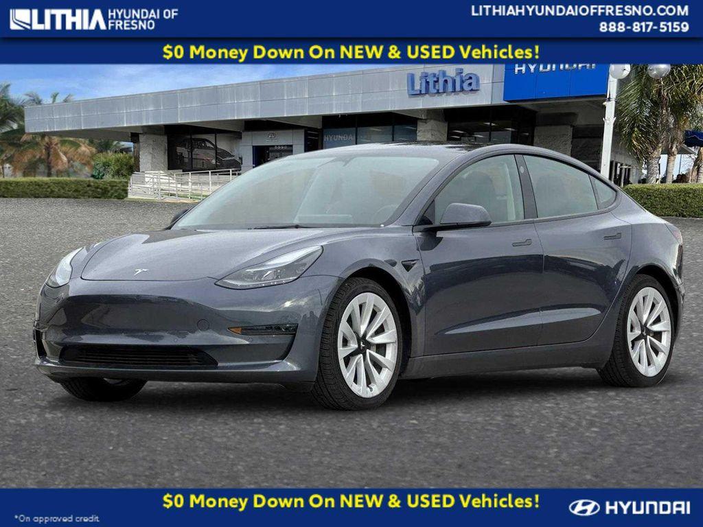 used 2022 Tesla Model 3 car, priced at $22,999