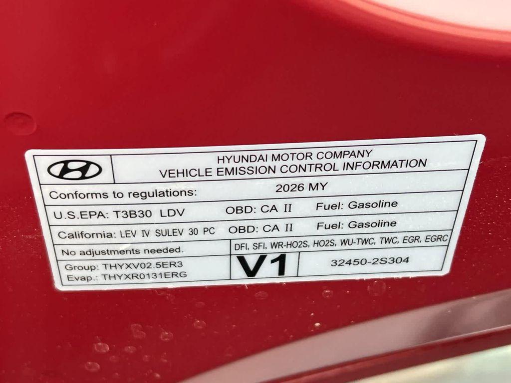 new 2026 Hyundai Sonata car, priced at $29,430