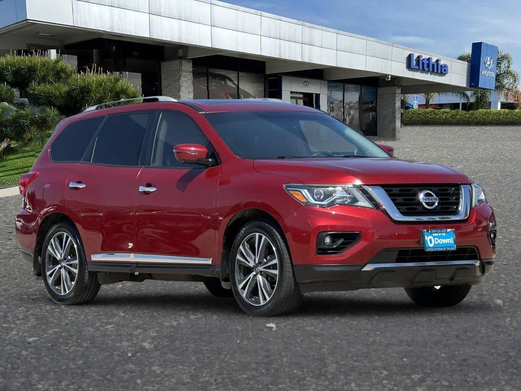 used 2018 Nissan Pathfinder car, priced at $9,399