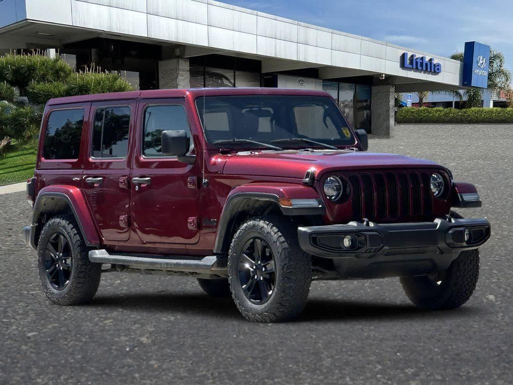 used 2021 Jeep Wrangler Unlimited car, priced at $26,999