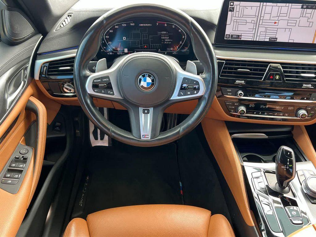 used 2022 BMW M550 car, priced at $48,499