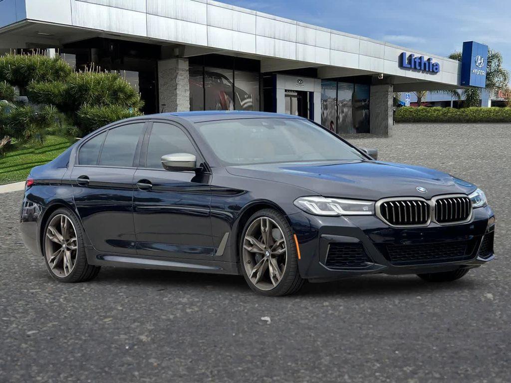 used 2022 BMW M550 car, priced at $48,499