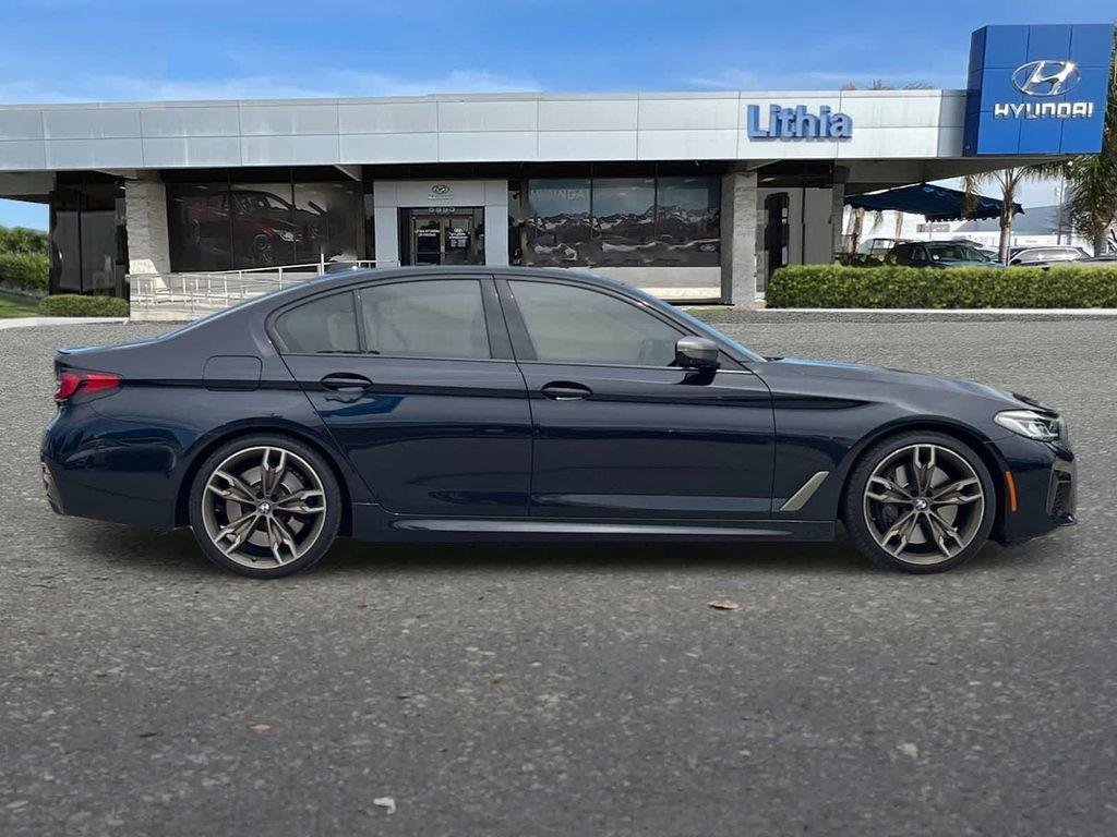 used 2022 BMW M550 car, priced at $48,499