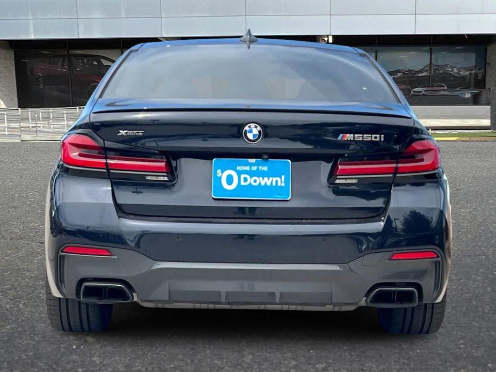 used 2022 BMW M550 car, priced at $48,499
