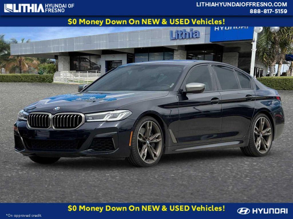 used 2022 BMW M550 car, priced at $48,499