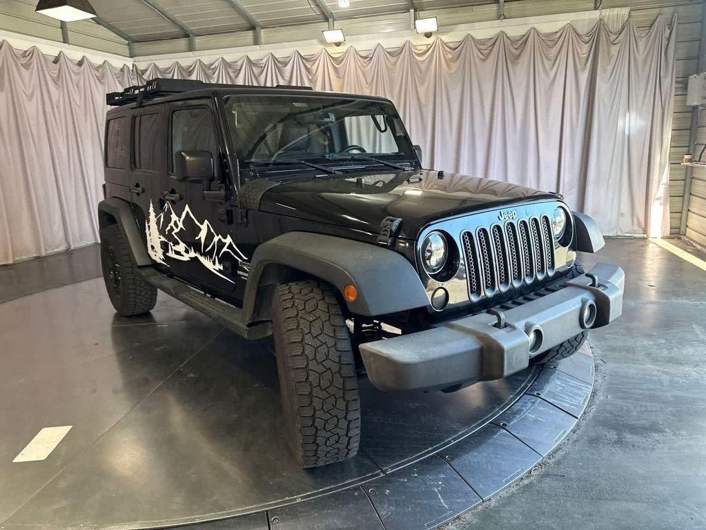 used 2015 Jeep Wrangler Unlimited car, priced at $11,999
