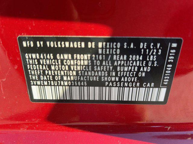 used 2024 Volkswagen Jetta car, priced at $19,999