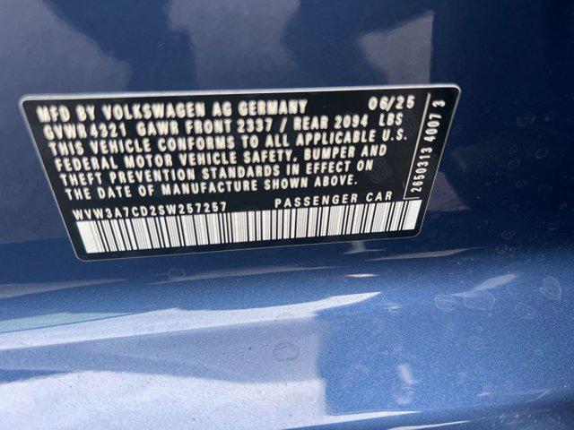 new 2025 Volkswagen Golf GTI car, priced at $36,679