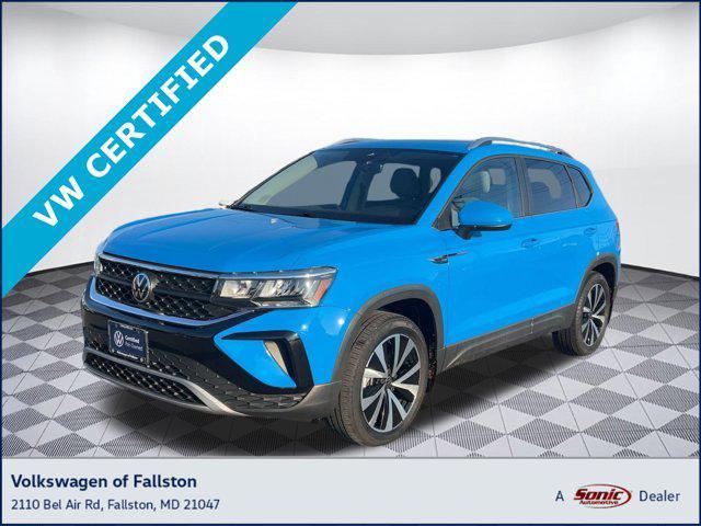 used 2022 Volkswagen Taos car, priced at $20,796