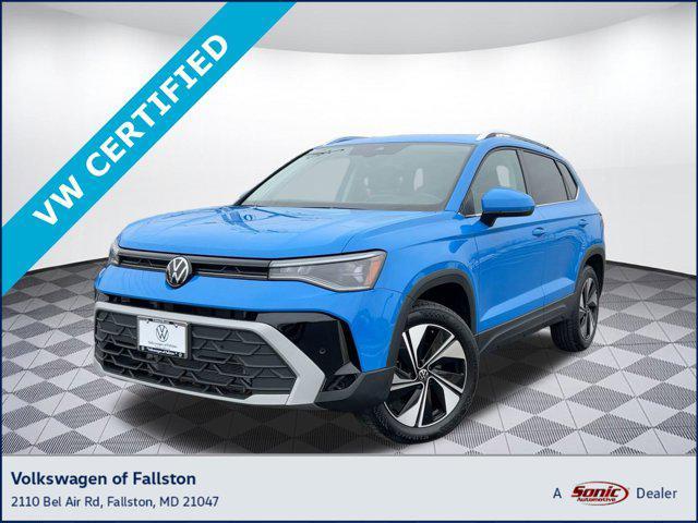 used 2025 Volkswagen Taos car, priced at $32,412