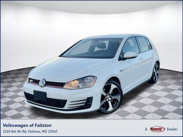 used 2017 Volkswagen Golf GTI car, priced at $9,999