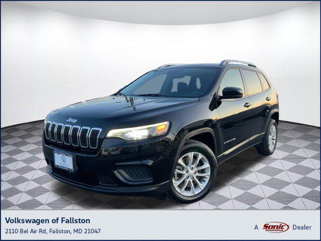 used 2021 Jeep Cherokee car, priced at $10,668