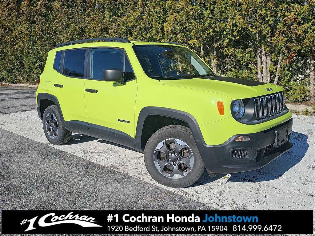 used 2018 Jeep Renegade car, priced at $11,998