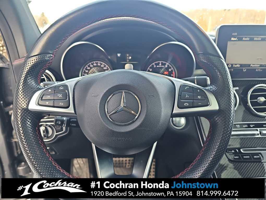 used 2018 Mercedes-Benz AMG GLC 43 car, priced at $25,498