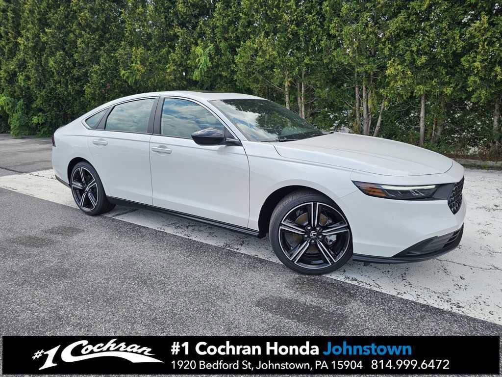 new 2025 Honda Accord Hybrid car, priced at $33,655