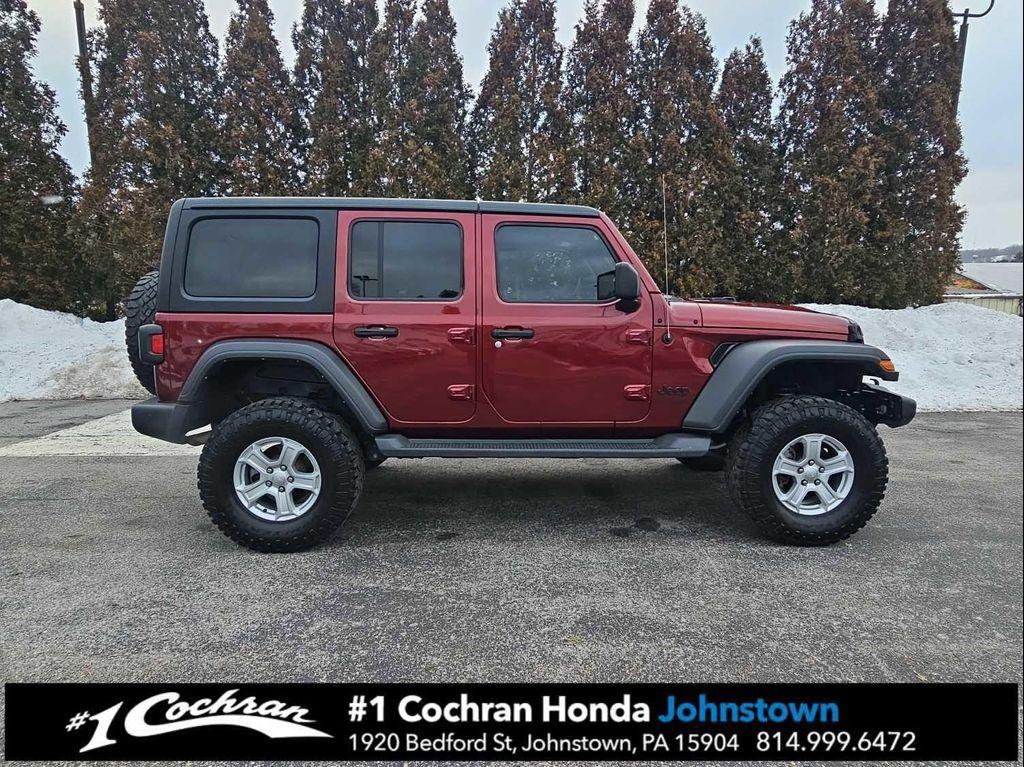 used 2022 Jeep Wrangler Unlimited car, priced at $27,498