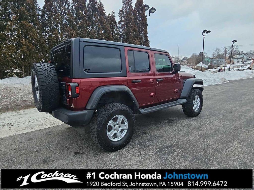 used 2022 Jeep Wrangler Unlimited car, priced at $27,498