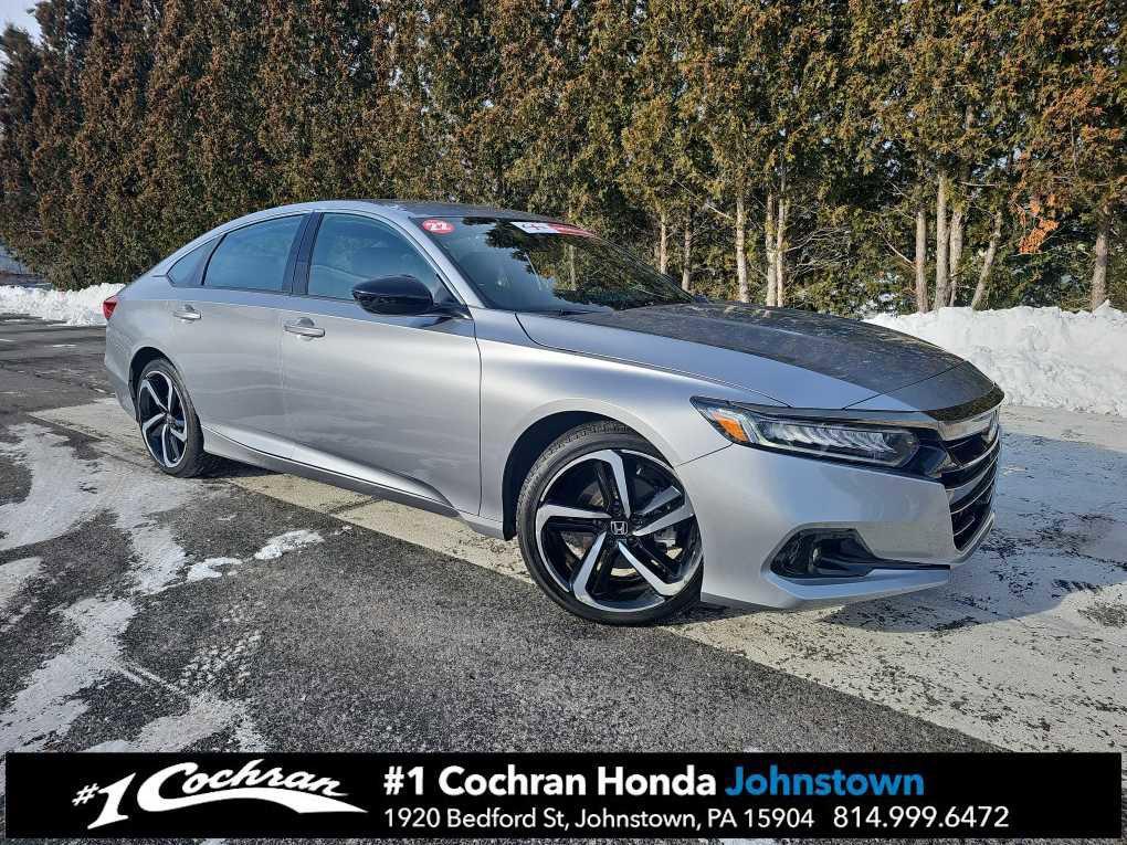 used 2022 Honda Accord car, priced at $23,998