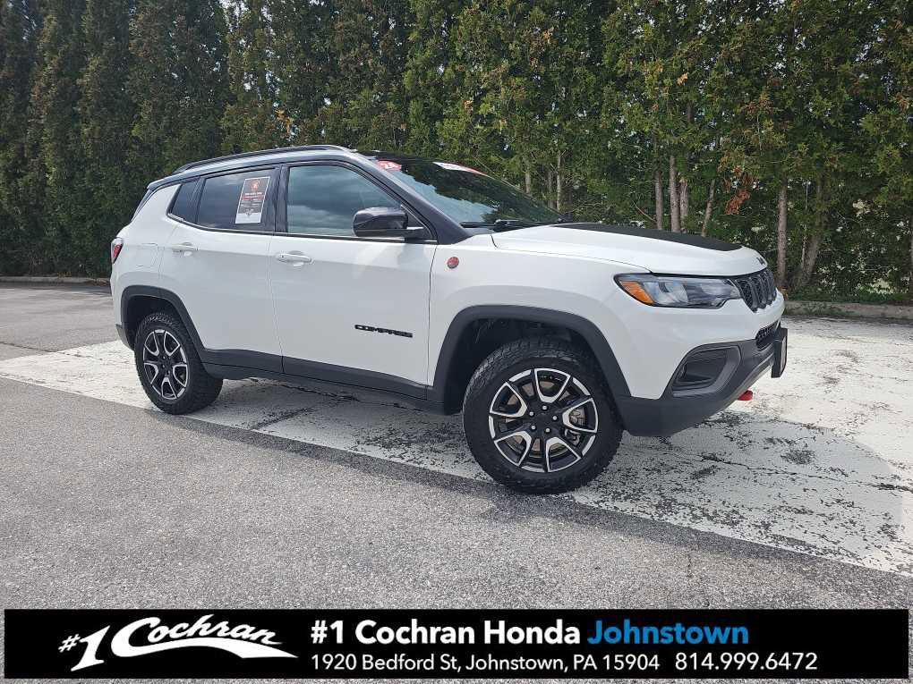 used 2024 Jeep Compass car, priced at $24,988