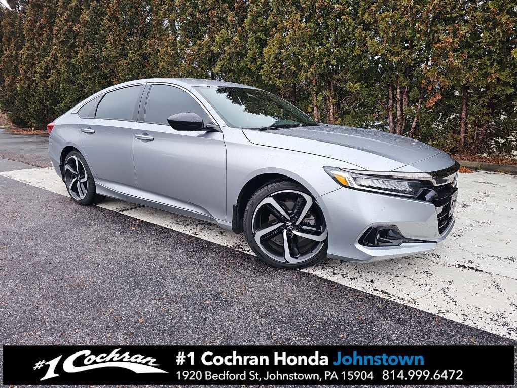 used 2021 Honda Accord car, priced at $22,498
